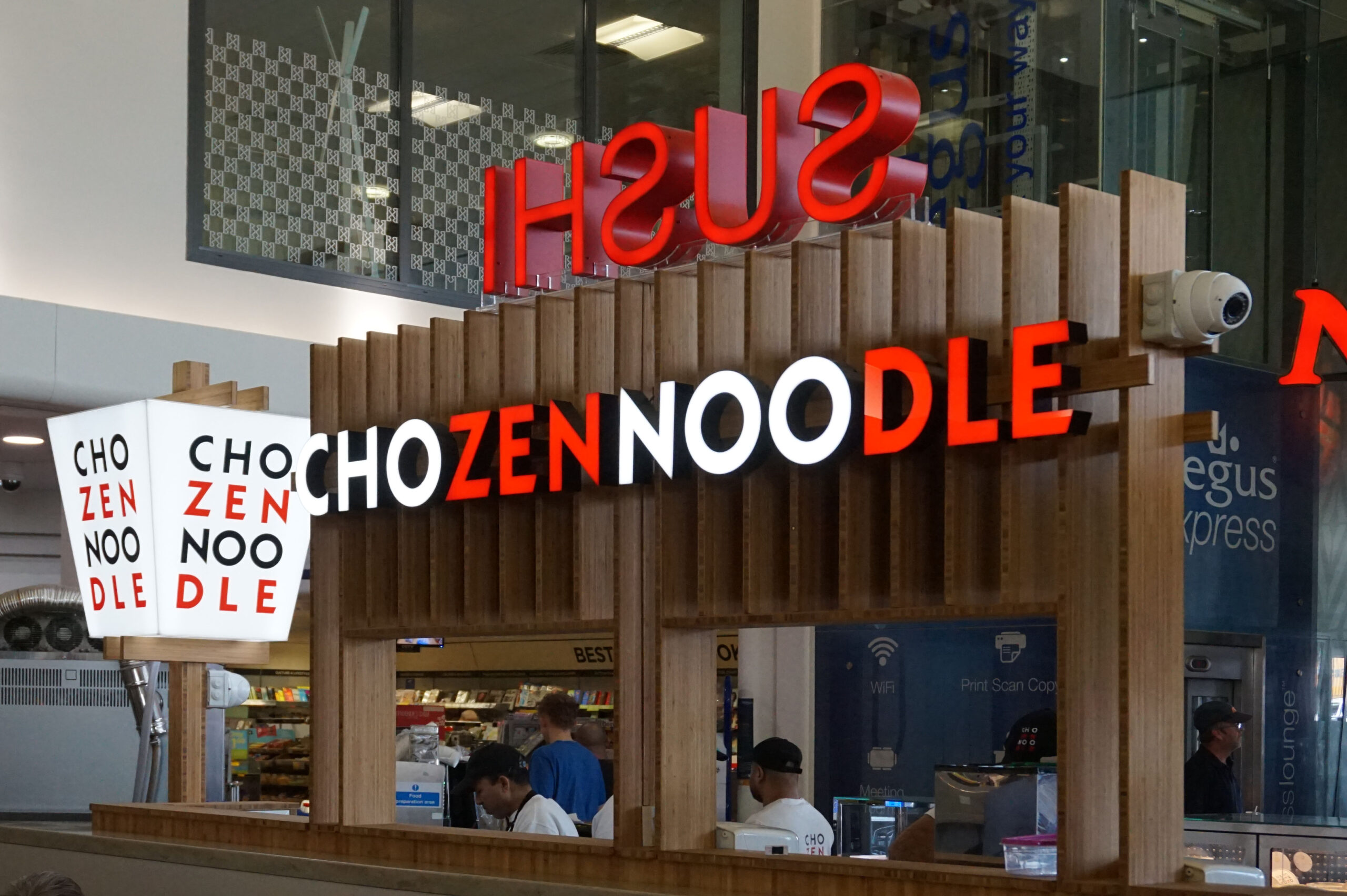 noodle bar signage design