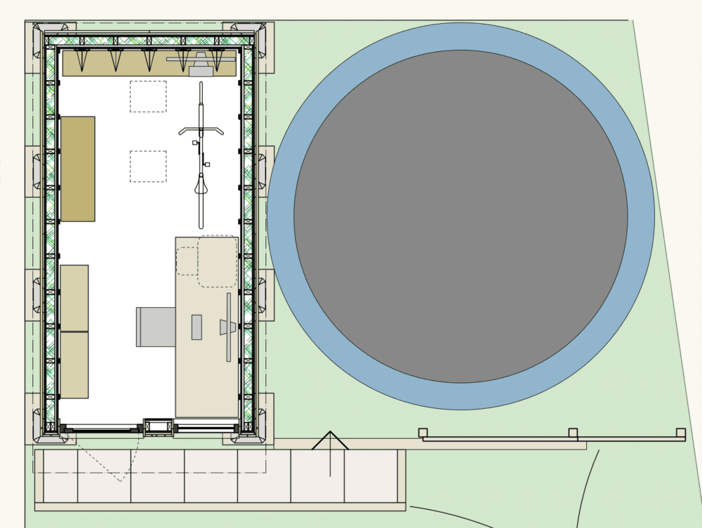 build own garden studio