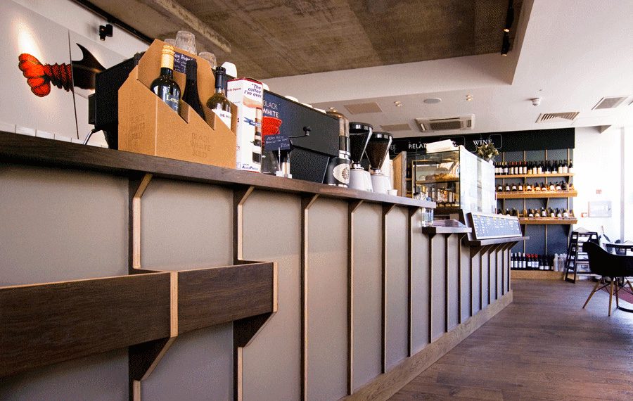Interior Designer Hampshire - coffee shop design
