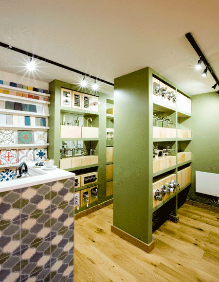 Design of a bathroom Design resource centre - West Sussex - Showroom interior designer 03